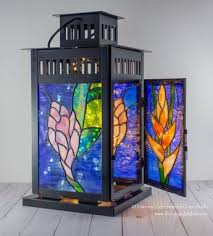 Custom Stained Glass Lanterns By