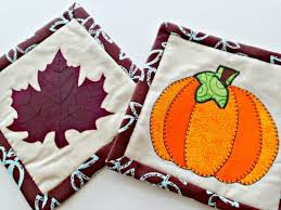 autumn or fall mug rug pattern so sew