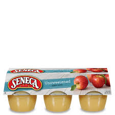 seneca unsweetened apple sauce cups