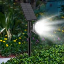 Solar Lights Outdoor Spotlight Powered
