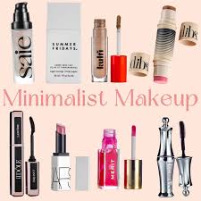 minimalist makeup for spring and summer