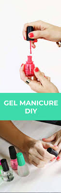 do your own gel manicure at home a