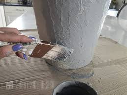 how to paint a faux concrete finish
