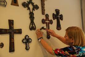 Hanging A Cross Gallery Wall