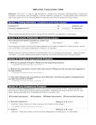 How Staff Assessment Template Performance Evaluation Annual