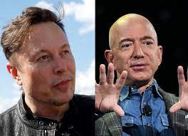 He was deeply problematic, but it was easy to ignore because he was. Elon Musk Laughs At Meme Mocking Jeff Bezos S Upcoming Space Flight As Feud Between Billionaires Continues Indy100