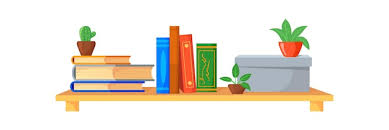 Page 13 Wall Shelf With Books Vectors