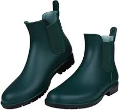 waterproof chelsea ankle rain boots