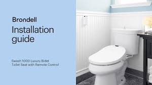 1000 bidet toilet seat installation