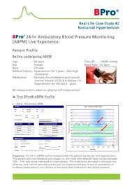 Real Life Case Study Nocturnal Hypertension Healthstats