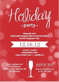 Office Holiday Party Invitation Wording Holiday Party