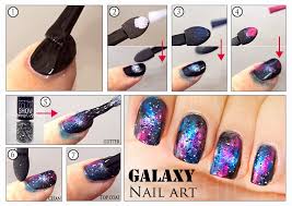 cosmic galaxy nails