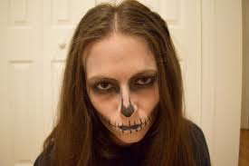y scary skeleton makeup the