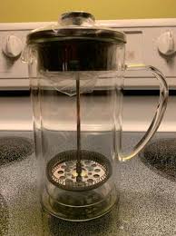 French Press Double Walled Glass 6 Cup