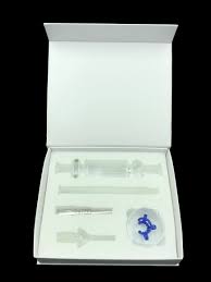 14mm clear perc nectar collector kit w