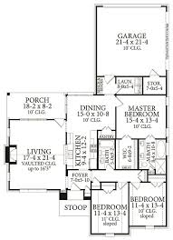 Floor Plan Cottage Style House Plans