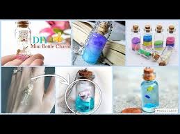 Cute Miniature Bottle Charms Lldiy