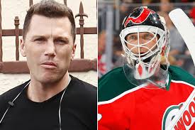 Sean Avery (left) and Martin Brodeur (right) Photo: PacificCoastNews (left) and Getty (right) - avery