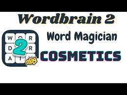 wordbrain 2 word magician cosmetics