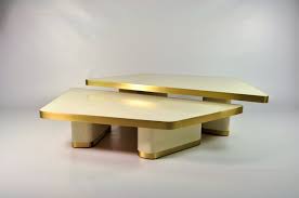 Coffee table sets with free delivery to 48 states. White Rock Crystal Coffee Tables By Francois Xavier Turrou For Ginger Brown Set Of 2 For Sale At Pamono