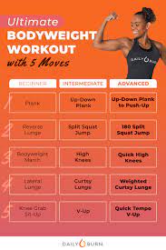 beginner bodyweight workout