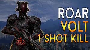 WARFRAME] Helminth VOLT + ROAR - 1 SHOT EIDOLON - BEST Eidolon Hunter! -  YouTube