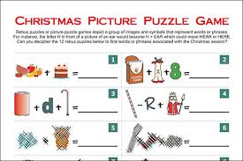 A b c d q 2. Christmas Picture Puzzle Game