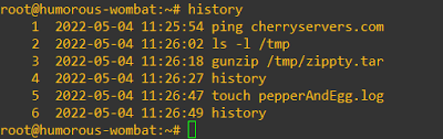 a complete guide to linux bash history