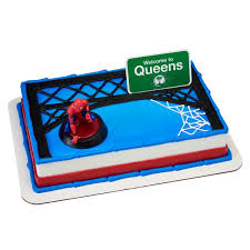 See more ideas about spiderman cake, spiderman birthday, superhero cake. Spider Man Homecoming Welcome To Queens Cake Topper Walmart Com Walmart Com