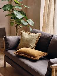 sydney cane sofa washed linen charcoal