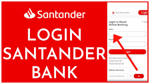 how to login sign in santander bank