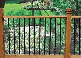 Balusters can enrich your deck railing and provide vertical support. 30 Round Aluminum Spindle At Menards