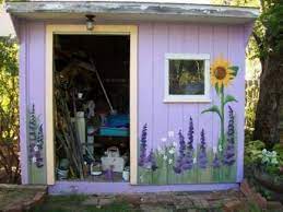34 Ideas Garden Shed Ideas Painted For