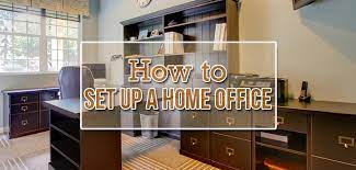 how to set up a home office on a budget