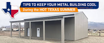 tips to keep your metal building cool