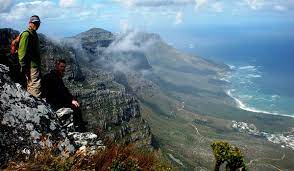 hiking and trekking on table mountain