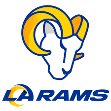 The rams unveiled a new logo and colors on tuesday afternoon featuring a blue and yellow design. Los Angeles Rams Logo 2020 Present Los Angeles Rams Logo Los Angeles Rams Rams Football