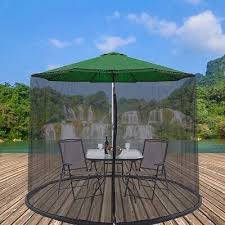 Outdoor Garden Umbrella Mosquito Screen