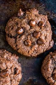 keto double chocolate chip cookies