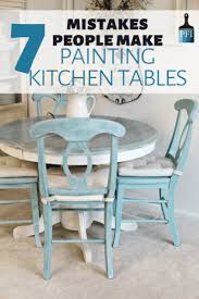 Painting Kitchen Tables