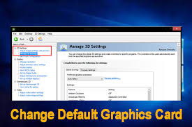 An integrated graphics processing unit (gpu) does not use its own ram; How To Change Default Graphics Card Windows 10 Full Guide