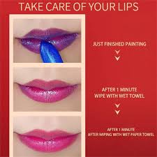 eqwljwe blue magic lipstick shimmer
