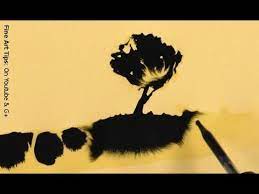 How To Paint With Ink And Water