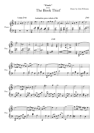 You can read the review and download the book thief pdf at the end. Finale From The Book Thief Sheet Music For Piano Solo Musescore Com