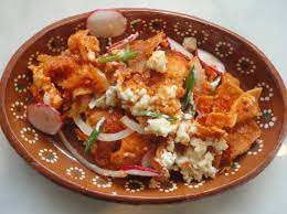 red chile chilaquiles