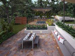 L Shaped Backyard Designs