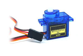 using the sg90 servo motor with an
