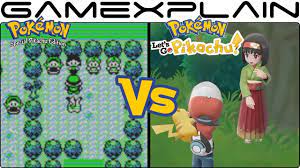 Pokémon Let's Go Pikachu Vs Pokémon Yellow - Celadon City Graphics  Comparison (Switch vs Game Boy) - YouTube