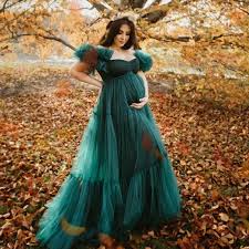 Maybe you would like to learn more about one of these? Custom Hunter Green Tulle Maternity Dress Elegant A Line Lush Pleat Puffy Fluffy Dresses Maternity Gowns Photo Shoot Baby Shower Evening Dresses Aliexpress