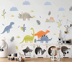 funny dinosaur wall decals